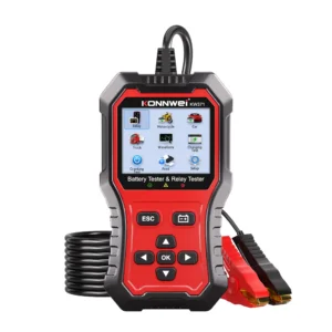 Konnwei kw371 accutester en relais tester 6v12v24v 102000 cca