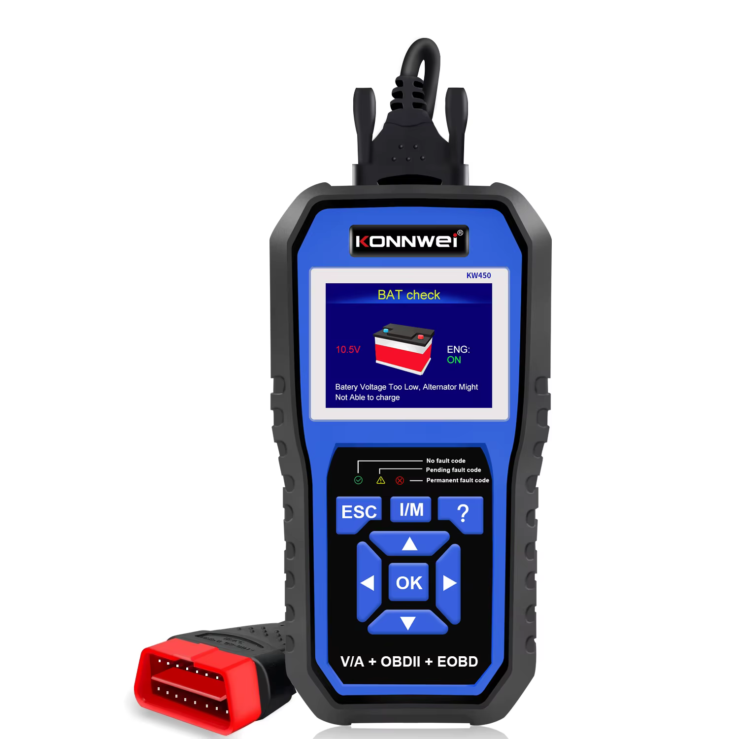 Konnwei kw450 diagnosesysteem voor volkswagen audi seat en skoda