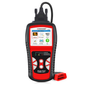 Konnwei kw830 obd2 scanner met accuspanningstest