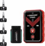 Konnwei tk100 set tpms programmeertool 4x sensor obd relearn tool