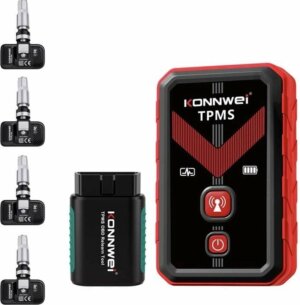 Konnwei tk100 set tpms programmeertool 4x sensor obd relearn tool