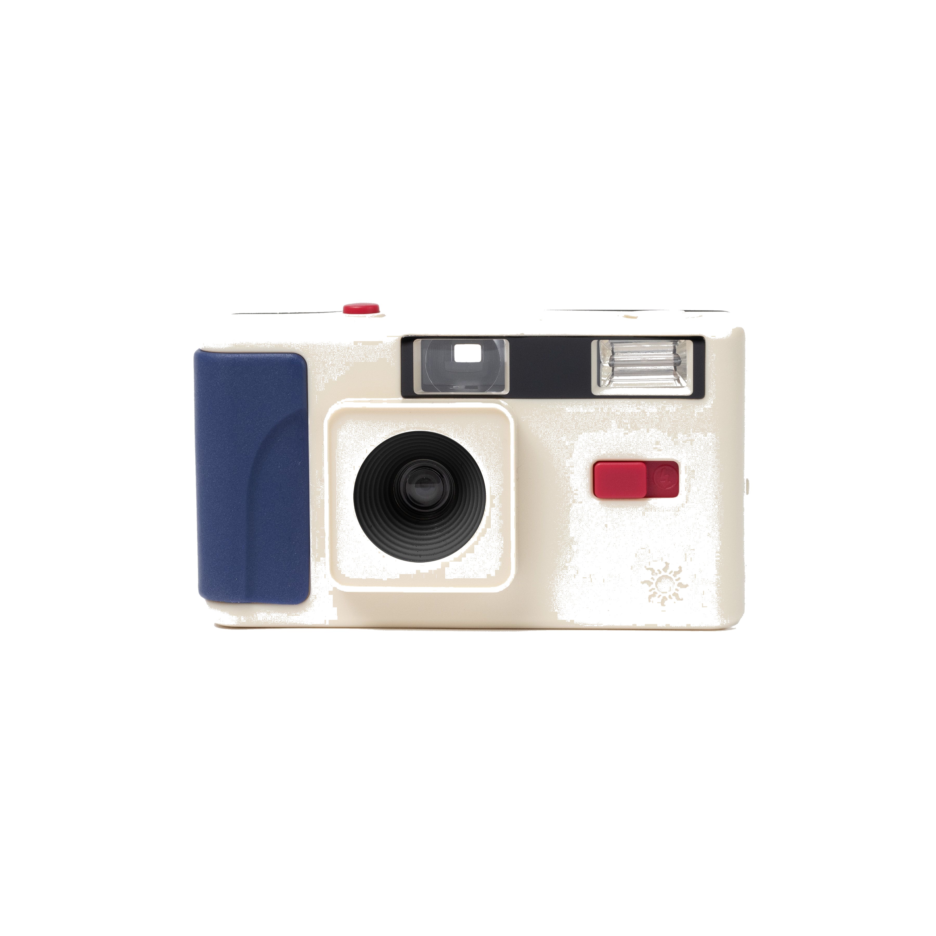 Long weekend 35mm film camera creme multi