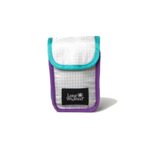 Long weekend camera pouch cosmic purple