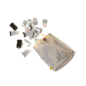 Long weekend film pouch for 5 rolls creme multicolor