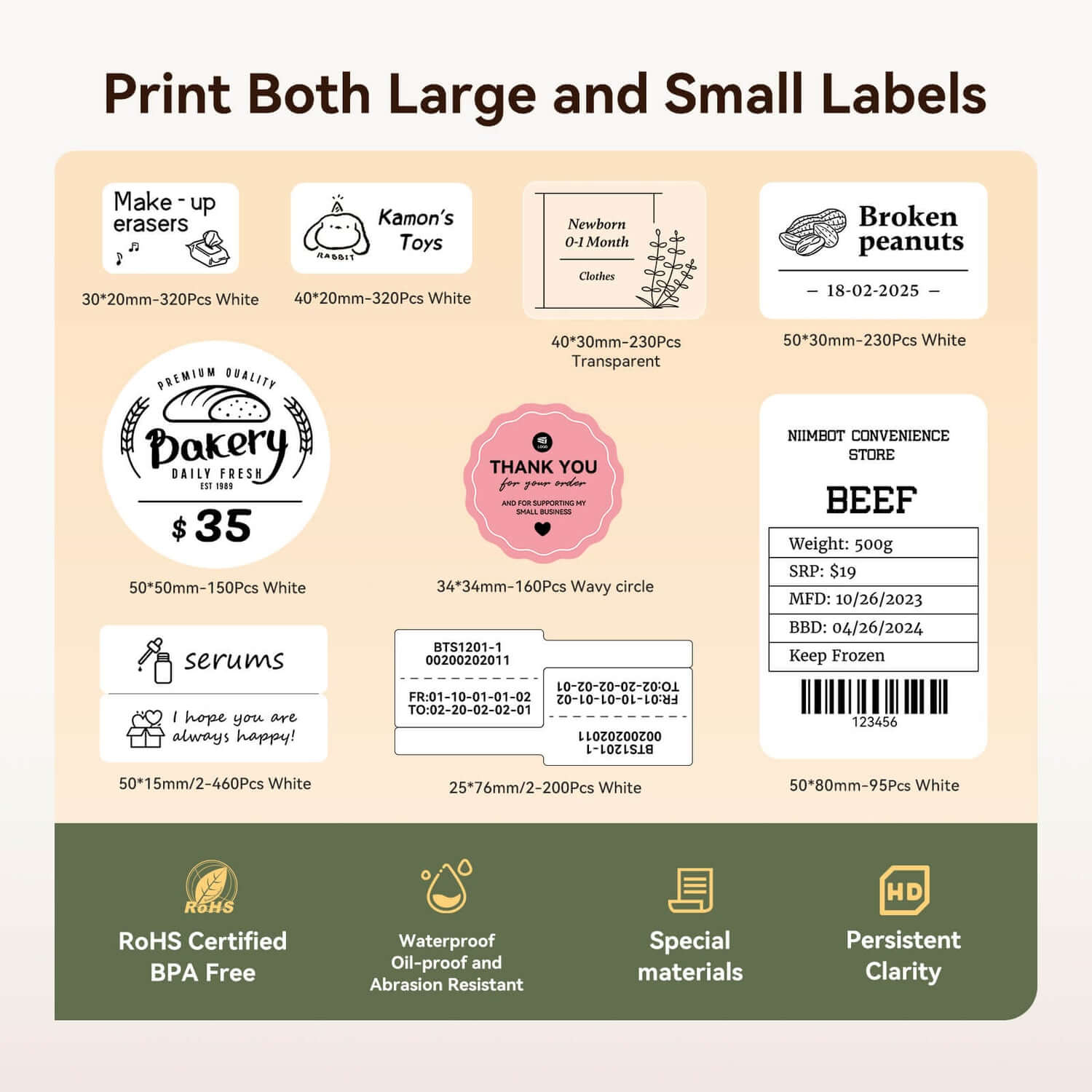Niimbot B21 Pro - Labelprinter - 300dpi - Print Breedte 20-50mm - Zwart