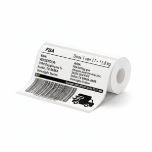 Niimbot Labels - Etiketten voor B4 - 100x150mm - 50 vellen - Wit