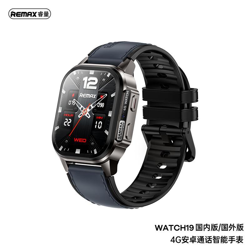 Remax watch19 smartwatch 4g android 2gb 16gb bellen zonder telefoon zwart 1