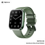 Remax watch25i smartwatch aluminium behuizing groen