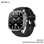 Remax watch33 smartwatch amoled ip68 vierkant scherm tarnish