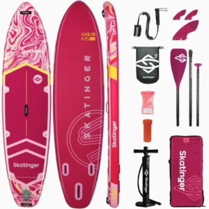 Skatinger Prana 320 Pink 320x81x15 (Allround) SUP Board