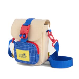 Long Weekend Crossbody Camera Pouch in creme multicolor