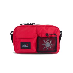 Long Weekend Santa Fe Shoulder Bag 3L in chili rood