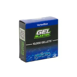 Gellets navulling blauw met 10.000 waterkorrels