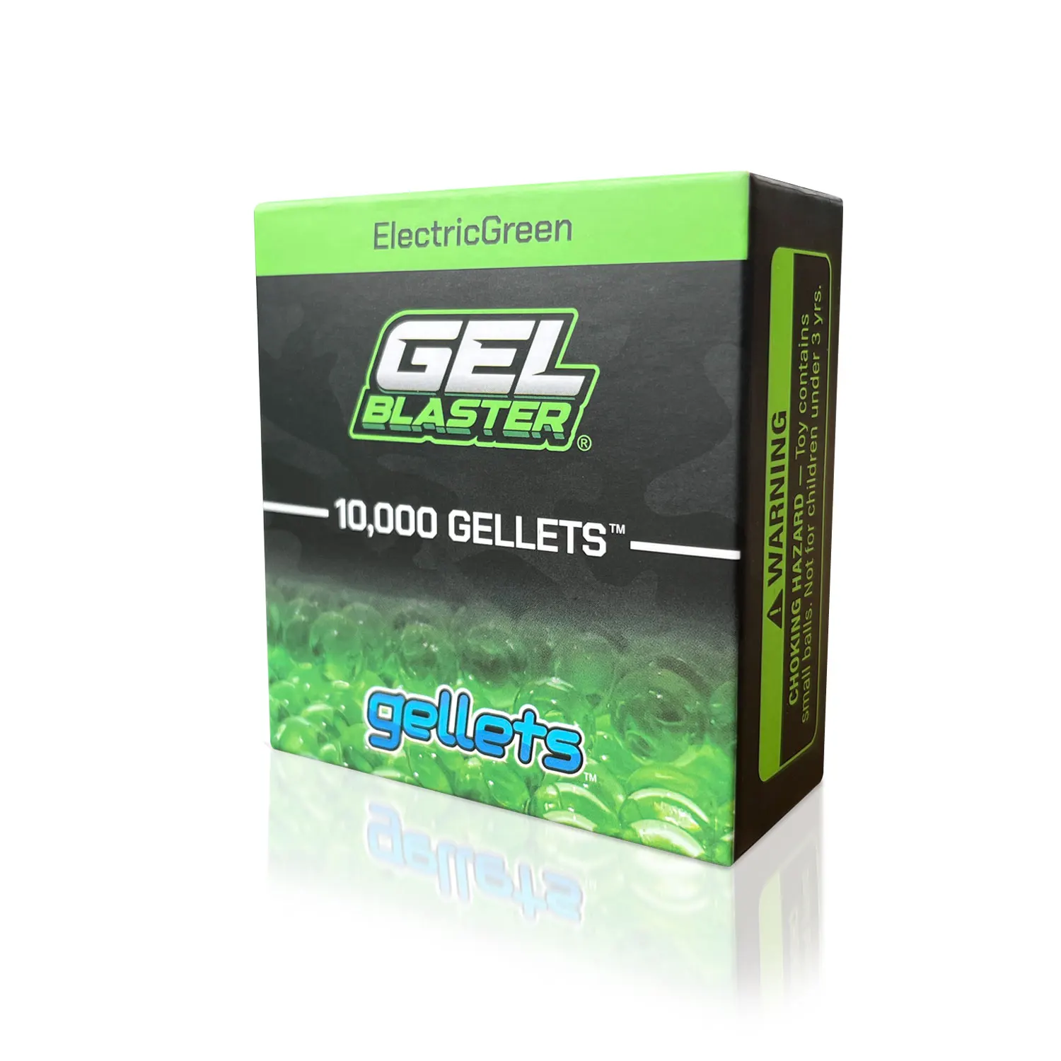 Gellets navulling groen met 10.000 waterkorrels