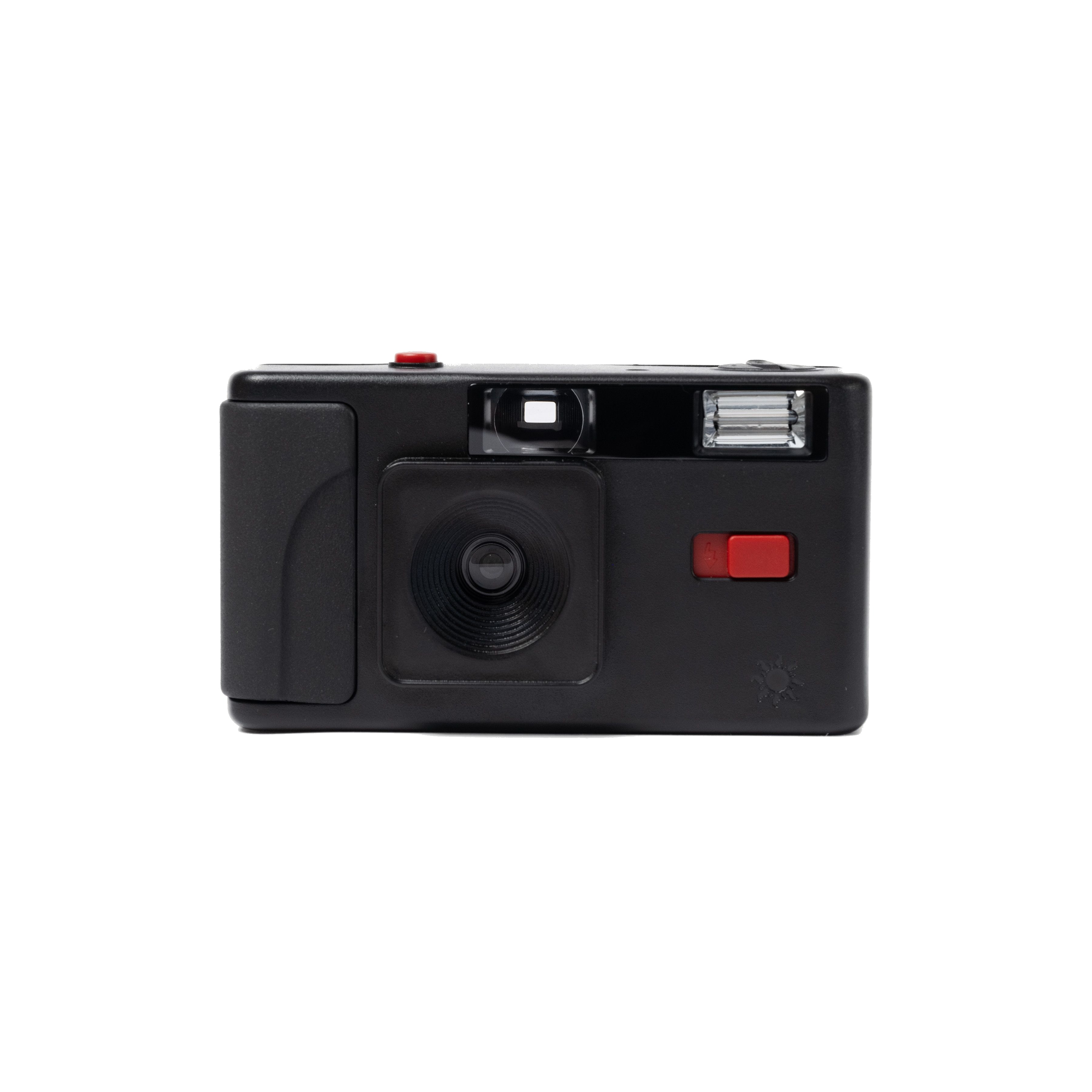 Long Weekend 35mm Film Camera in zwart