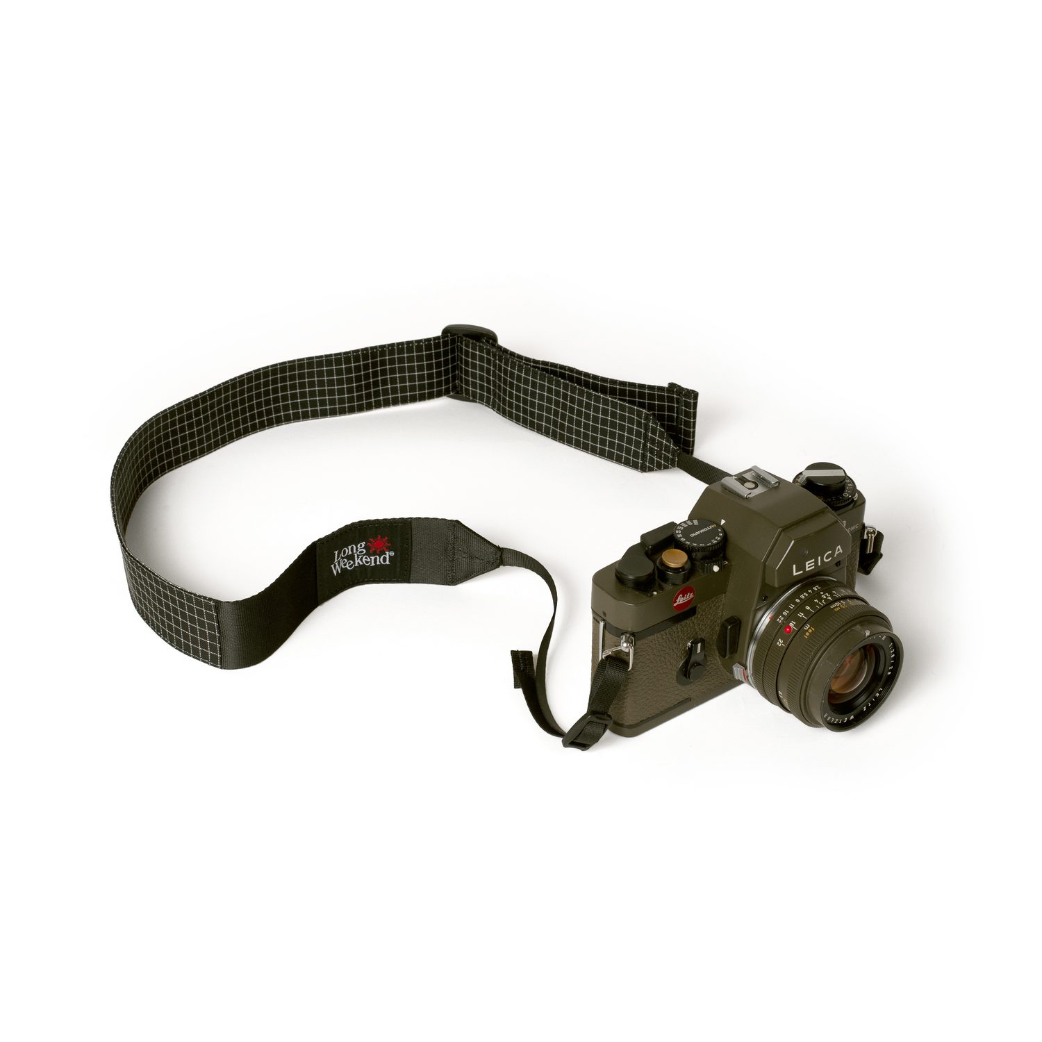 Long weekend adjustable camera neck strap black 3