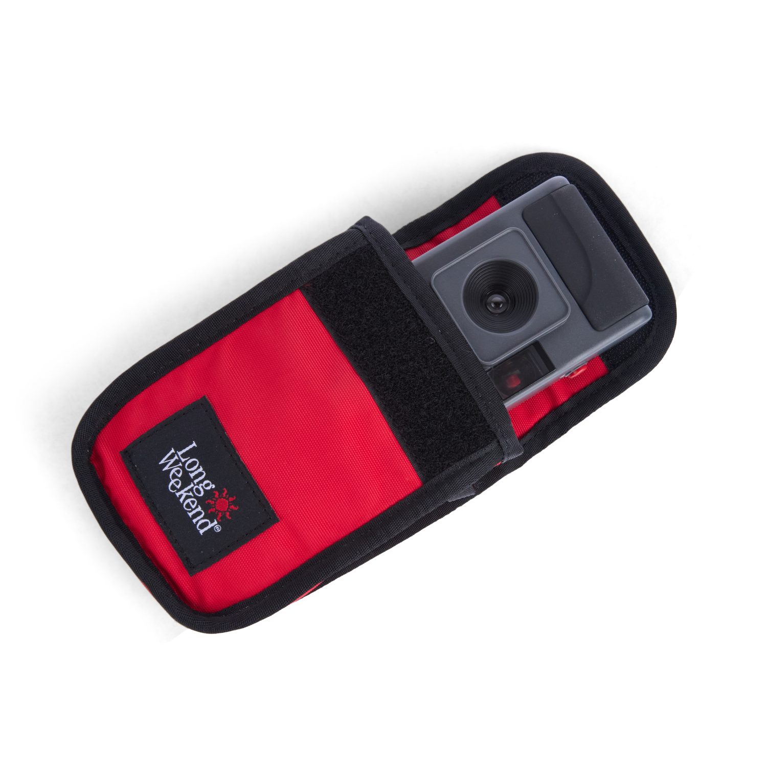 Long weekend camera pouch red 4