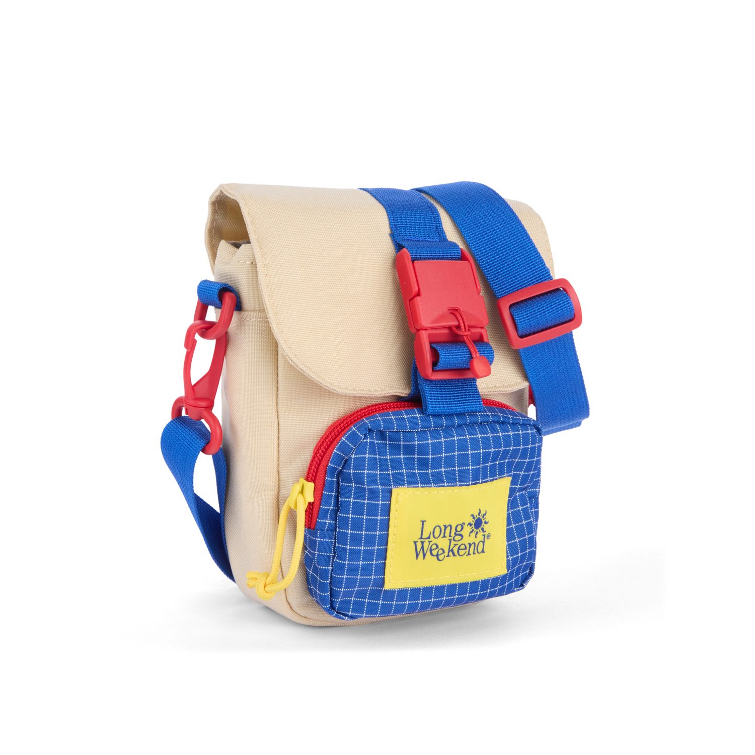 Long weekend crossbody camera pouch creme 2