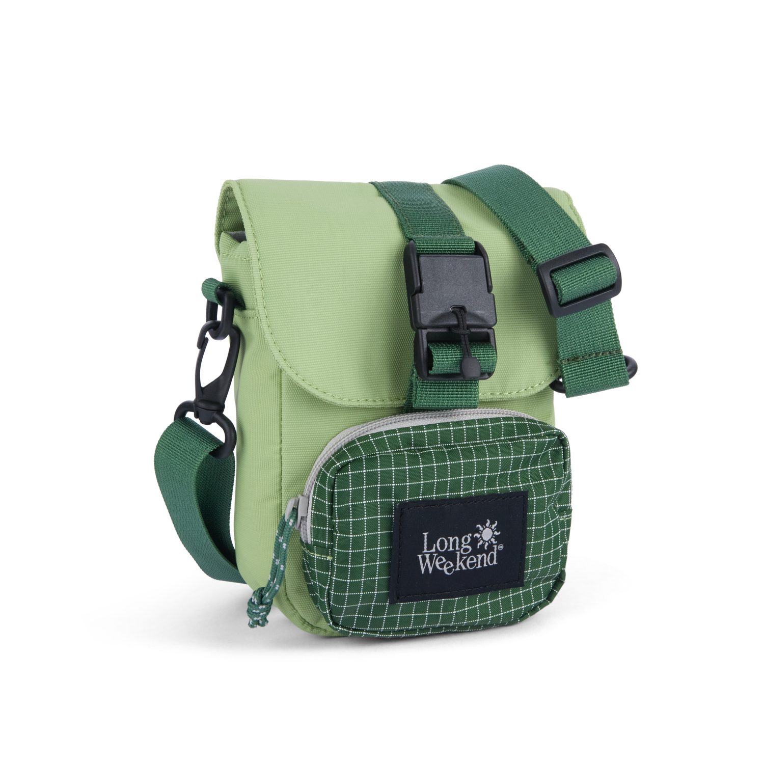 Long weekend crossbody camera pouch moss 2