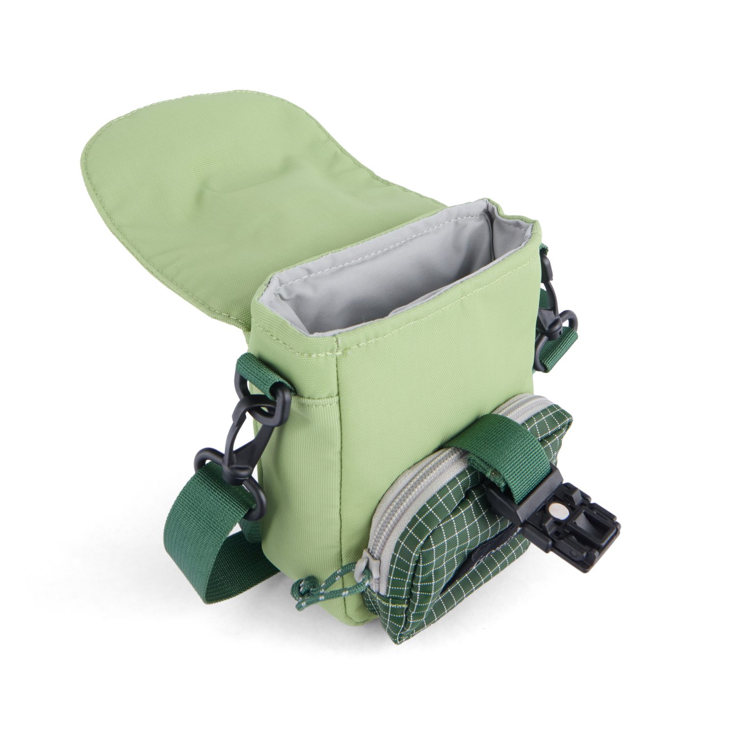 Long weekend crossbody camera pouch moss 3