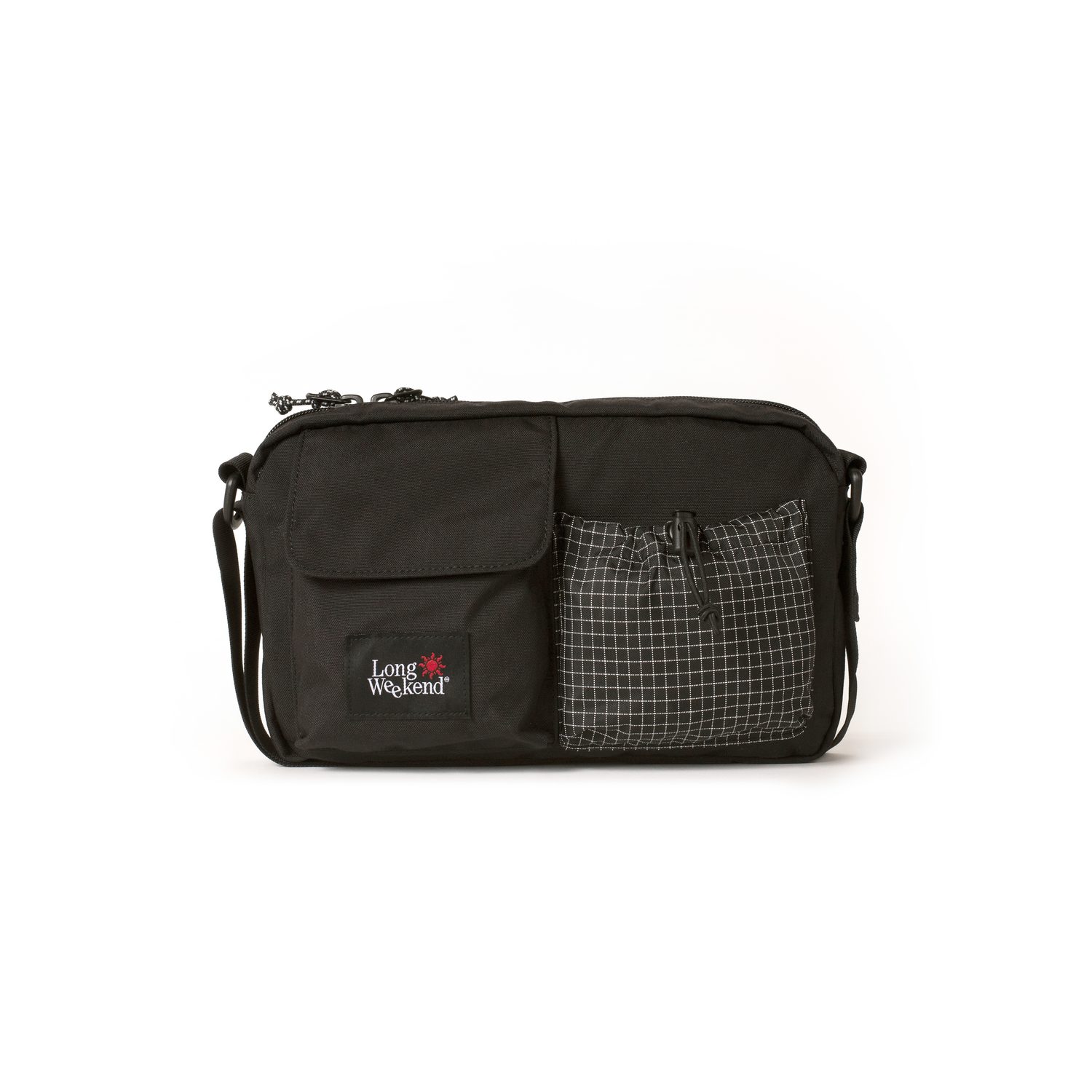 Long weekend santa fe shoulder bag 3l black 2
