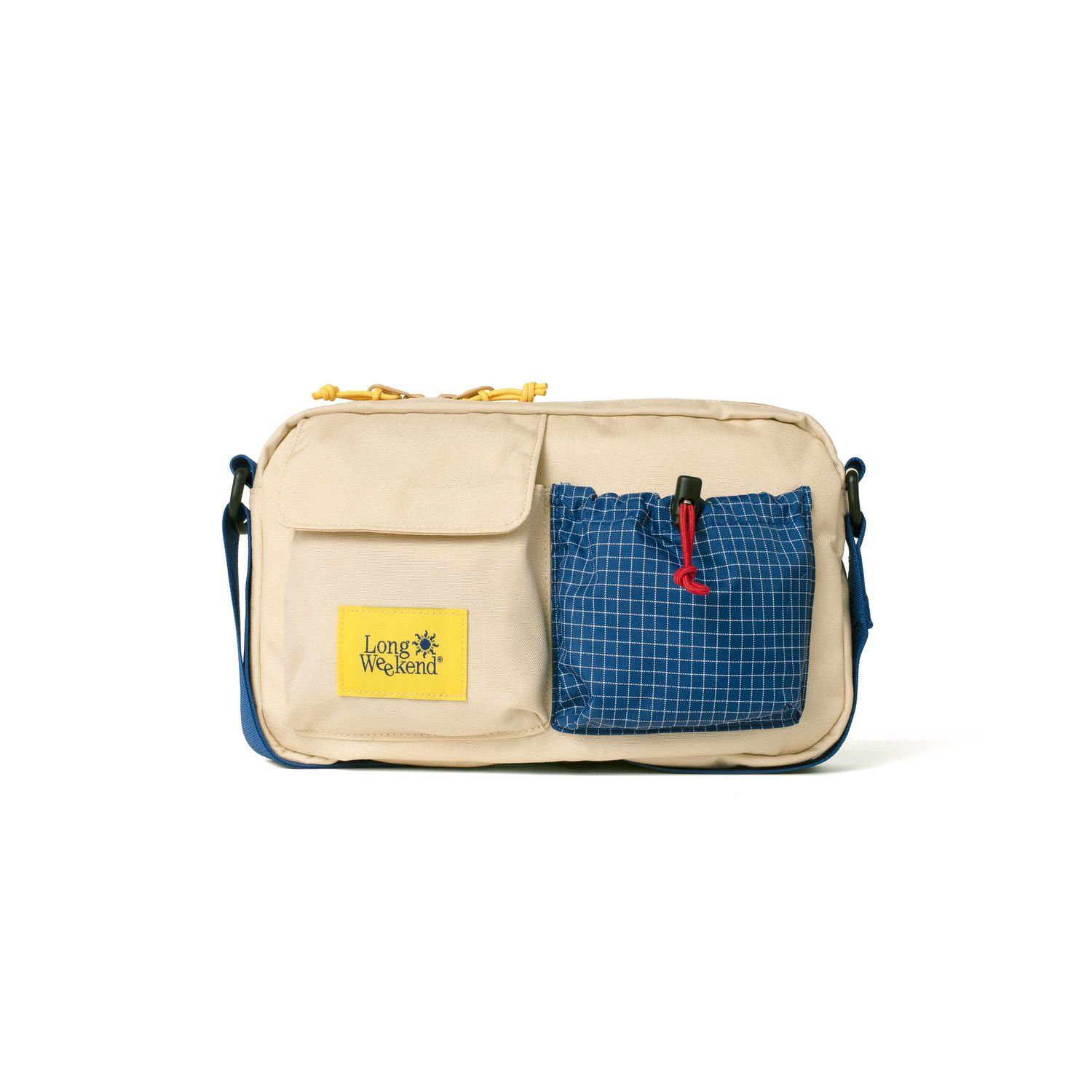 Long weekend santa fe shoulder bag 3l creme multicolor 2