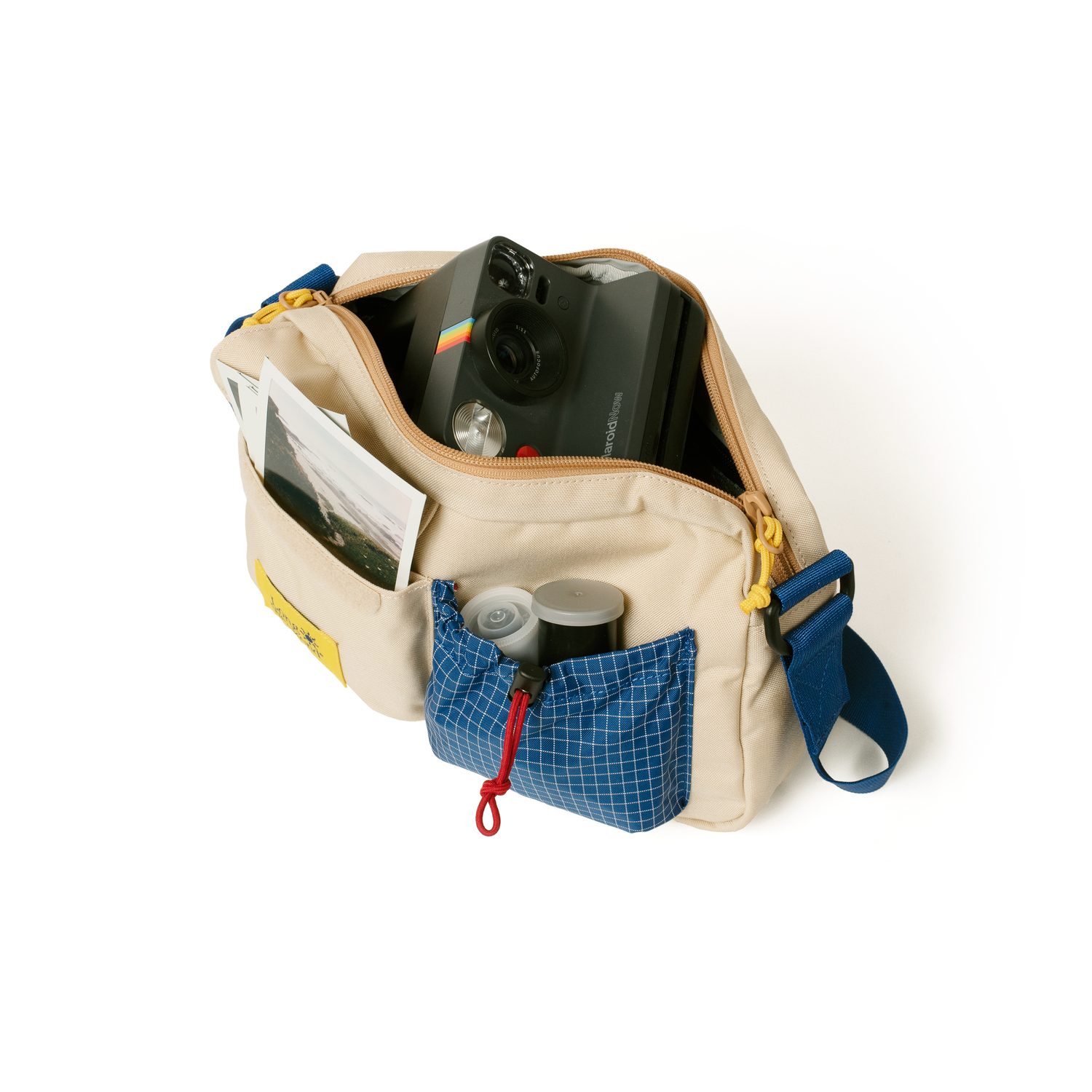 Long weekend santa fe shoulder bag 3l creme multicolor 4