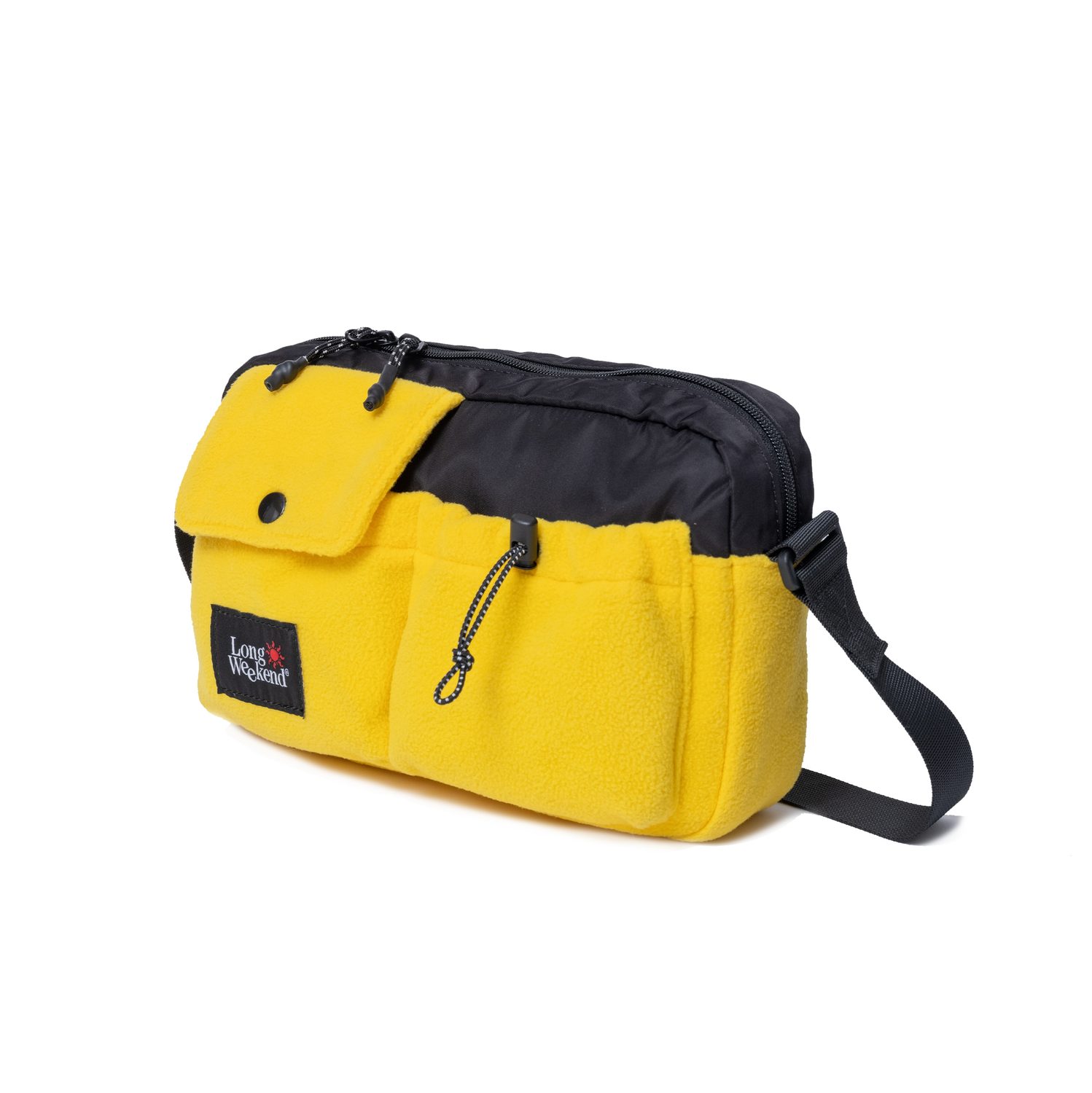 Long weekend santa fe shoulder bag 3l yellow fleece 3