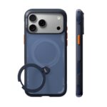 Torras Ostand Q3 Air hoesje geschikt voor iPhone 17 Pro en iPhone 18 Pro - Donkerblauw