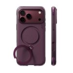Torras Ostand Q3 Air Essential hoesje geschikt voor iPhone 17 Pro Max en iPhone 18 Pro Max - Paars