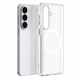 Torras Guardian Magnetic hoesje geschikt voor Samsung Galaxy S26 - Transparant