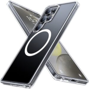 Torras Guardian Magnetic hoesje geschikt voor Samsung Galaxy S26 Ultra - Transparant
