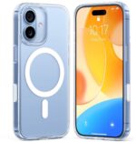 Torras Guardian Magnetic hoesje geschikt voor iPhone 17 - Transparant