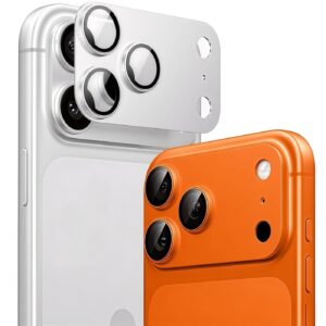 Torras Lensguard cameraprotector geschikt voor iPhone 17 Pro en iPhone 17 Pro Max - Zilver