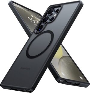Torras Guardian Magnetic hoesje geschikt voor Samsung Galaxy S26 Ultra - Zwart