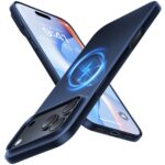 Torras OriginFit-Mag hoesje geschikt voor iPhone 17 Pro en iPhone 18 Pro - Donkerblauw