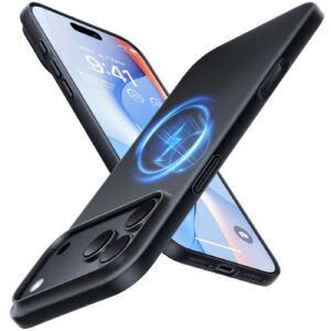 Torras OriginFit-Mag hoesje geschikt voor iPhone 17 Pro en iPhone 18 Pro - Zwart