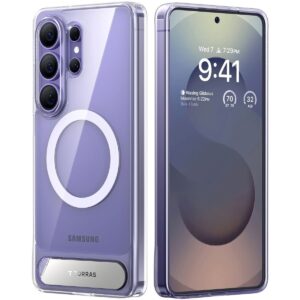 Torras Pstand hoesje geschikt voor Samsung Galaxy S26 Ultra - Transparant