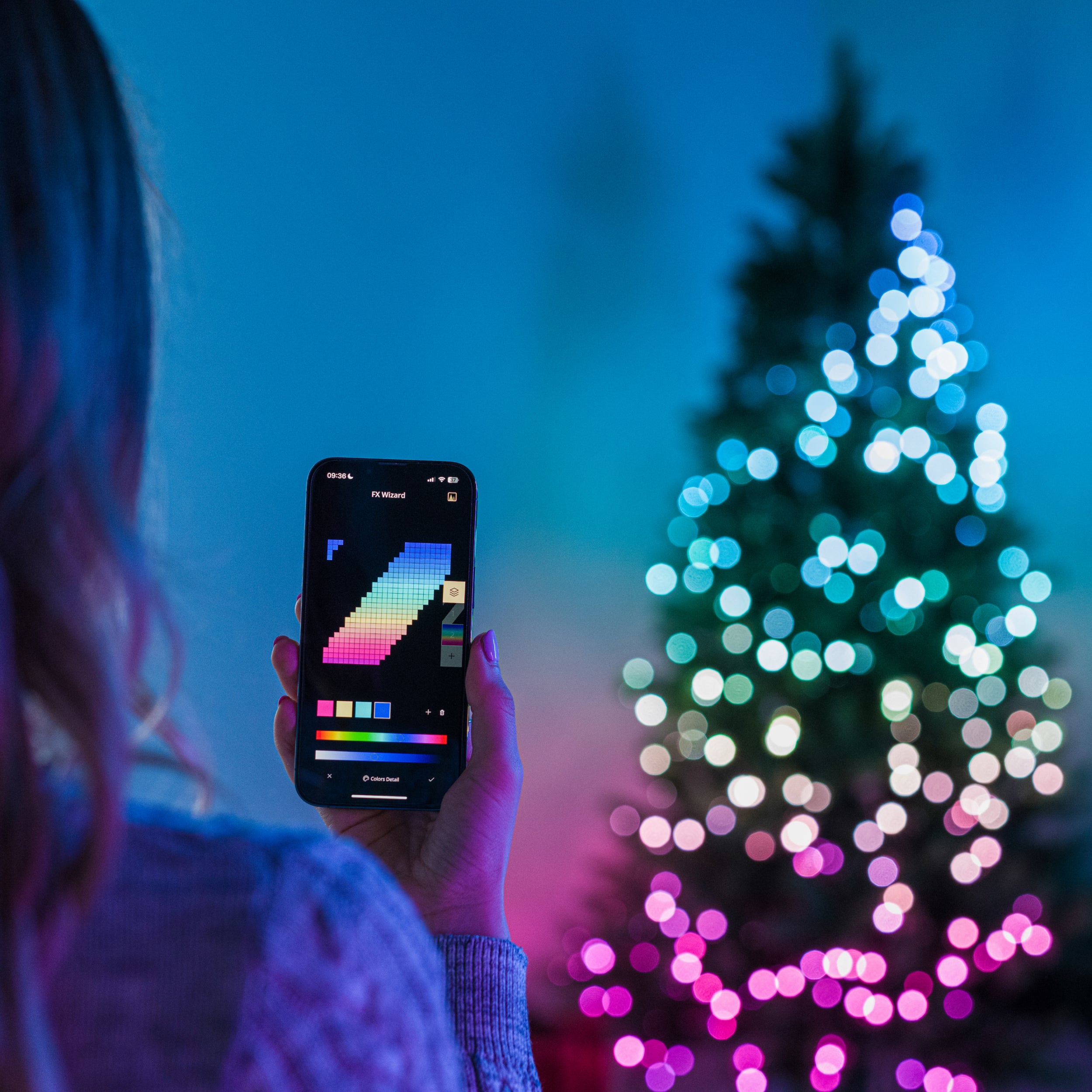 Twinkly Strings Lichtsnoer - 20M - 250LED RGB & Warm Wit - Binnen & Buiten - Transparant